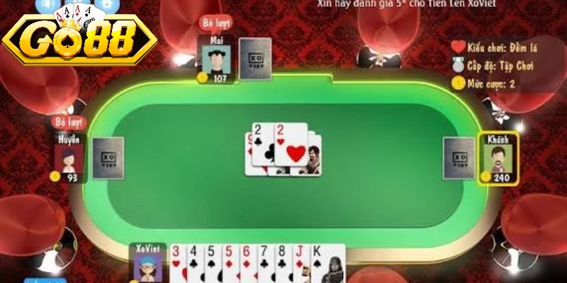 Cách Đánh Tiến Lên Go88 Hay Bí Quyết Làm Chủ Ván Bài 3 Bỏ túi chiến thuật cách đánh tiến lên Go88