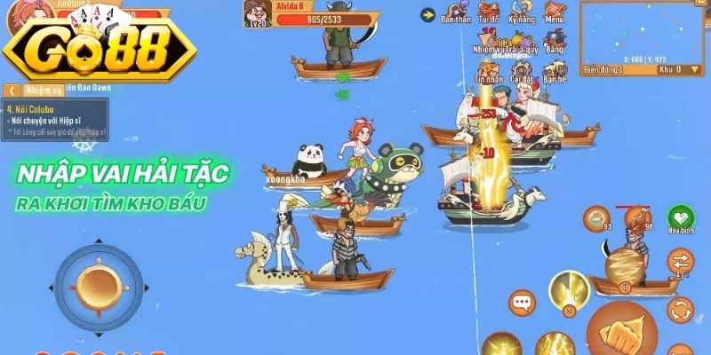 Đại Hải Trình Go88 - Trải Nghiệm Bắn Cá Săn Boss Khủng 1 Thông tin chung về game Đại Hải Trình Go88 cực hot